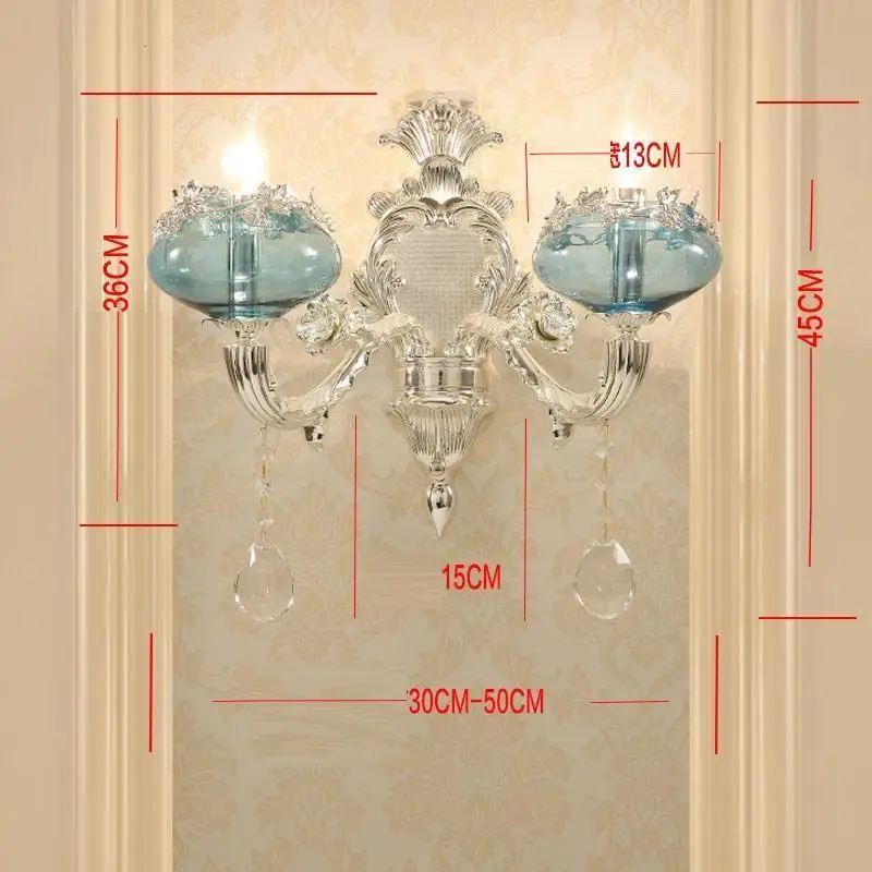 Para Parede Vanity ванная комната Aplique Luz Wandlamp аппликация Murale светильник кристалл Lampara De Pared интерьер настенный светильник для спальни