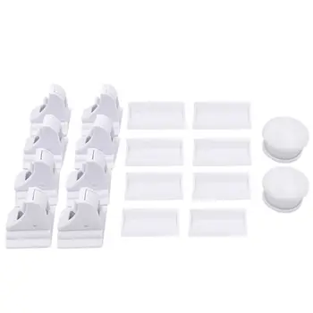 

Invisible Magnetic Safety Lock 8 Locks 2 Keys Baby Child Safety Cupboard Latch