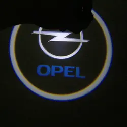 2X Автомобильный светодиодный светильник с логотипом на дверь, лазерный проектор для Opel Astra G H J K Combo B C D E Corsa C D E Insignia A B Meriva A B