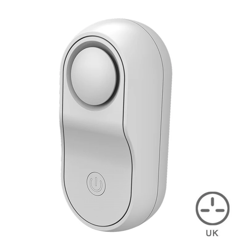 white-UK Ultrasonic Pest Repeller Intelligent Frequency Conversion 4D Magic Speaker Mouse Spider Repeller LXY9 - Цвет: white-UK
