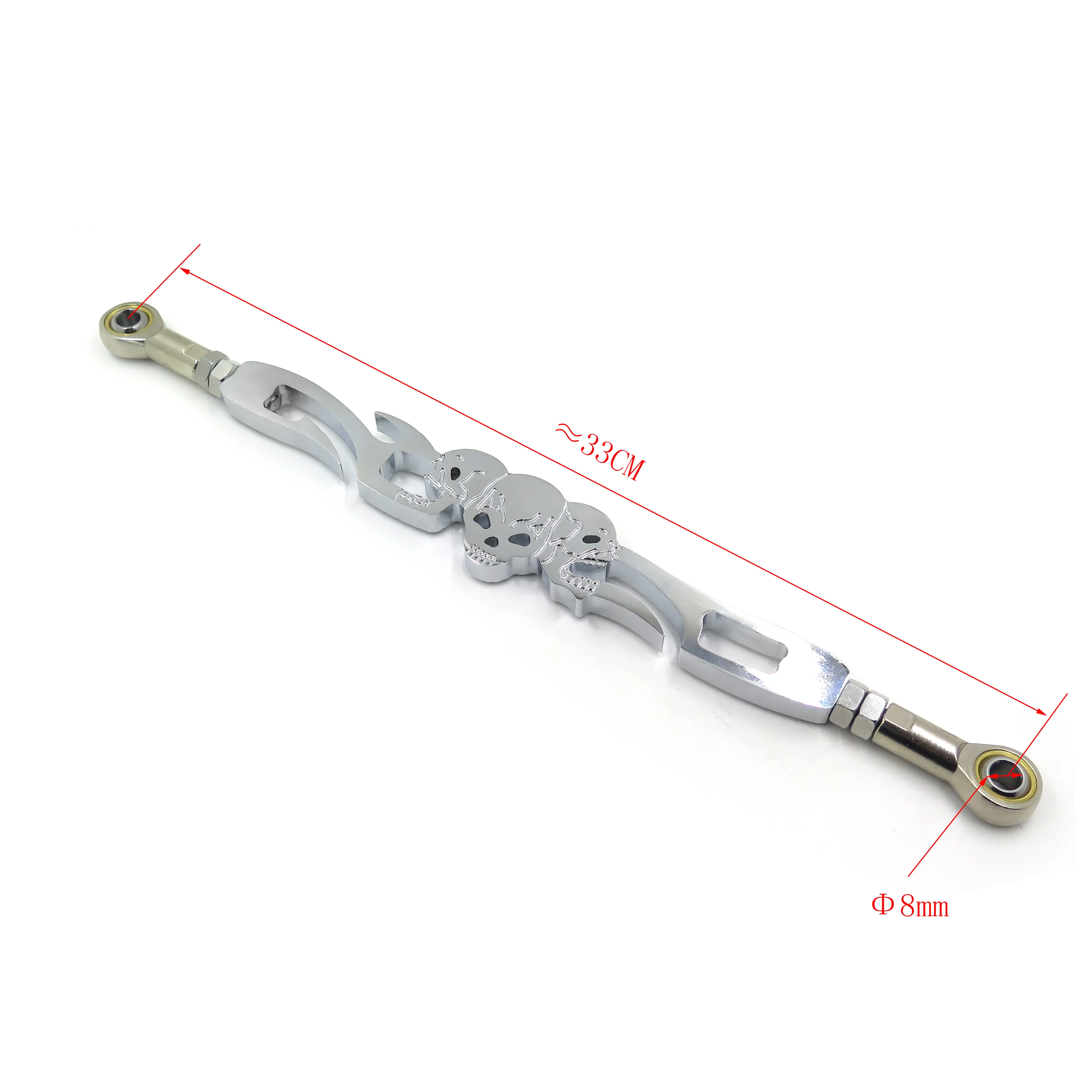 Запчасти для Мотоциклов Harley Davidson Softail FXDWG Dyna Wide Glide CHROME Skull Shift|shift linkage|dyna wide glidechrome