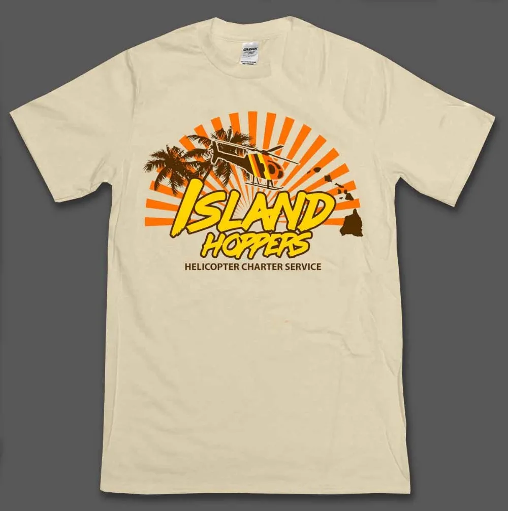 Новинка 2020! Мужская футболка с логотипом в стиле боди-Айленда Hoppers Magnum Pi. Хит