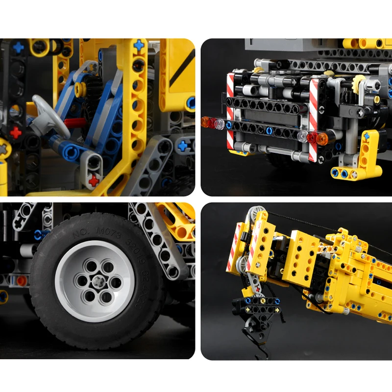 US $98.00 Lepining 20004 App Rc Technic Car Motor Power Mobile Crane Mk Ii Model Building Blocks Bricks Kids Toys Compatible With 42009