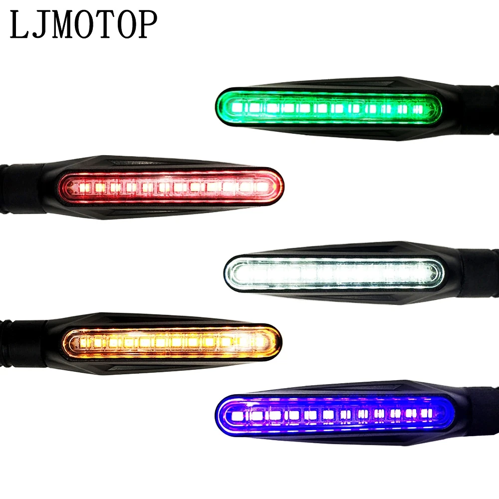 

LED Motorcycle Turn Signal Lights Flashing Signal Lamp Accessories For YAMAHA YZF R6 YZF R1/R1M FAZER600 MT-03 MT-25 YZF R25
