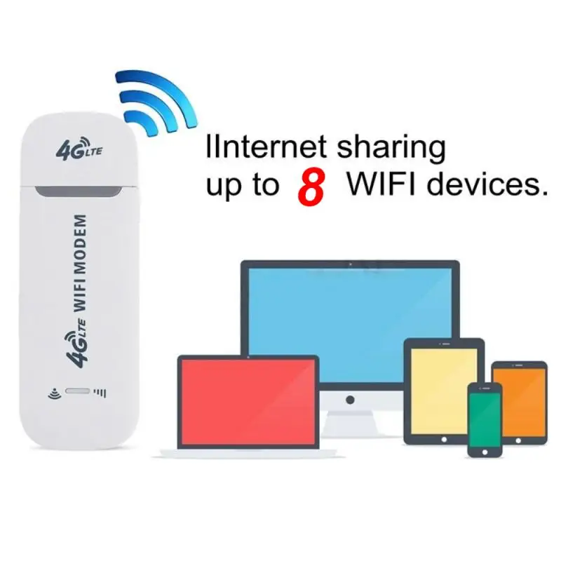 Wi-Fi-модем с SIM-картой 3G/4G разблокированный USB-роутер USB-адаптер поддержкой Wi-Fi и LTE