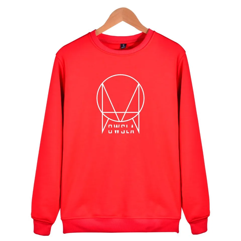 Свитер с круглым вырезом Skrillex Owsla Skrillex модный крутой логотип