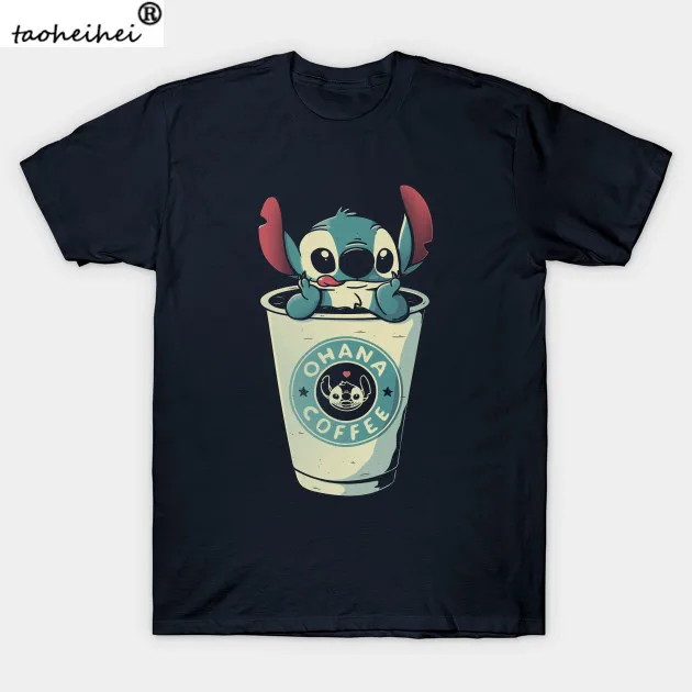 Мужская футболка Ohana Coffee для женщин и мужчин | Женская одежда