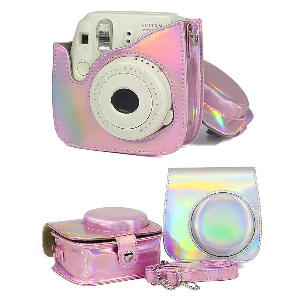 Fujifilm Instax Mini сумка для камеры ColorfuI мгновенный аксессуар из искусственной кожи