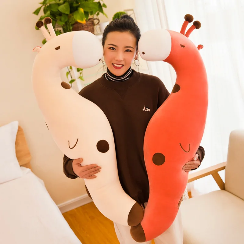 

Cute Mascot Strip Animal Doll Douyin Celebrity Style Plush Toys Valentine's Day for a Girlfriend Pillow
