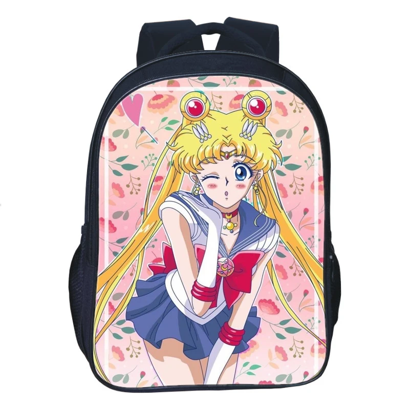 1pc 009 16 дюймов Sailor Moon школьная сумка для детей, рюкзак для девочек, детские школьные наборы, сумка-карандаш, школьный рюкзак для малышей - Цвет: 1pc 009