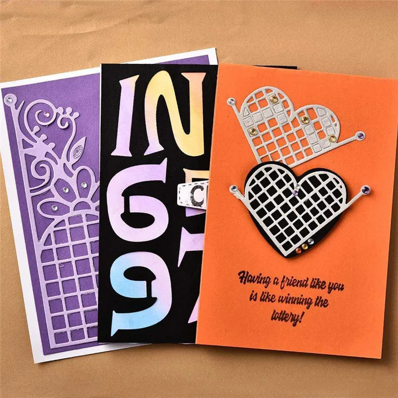 

Eastshape Arabic Numerals Dies Metal Cutting Dies New 2019 for Card Making Scrapbooking Dies Embossing Cuts Stencil Craft Dies