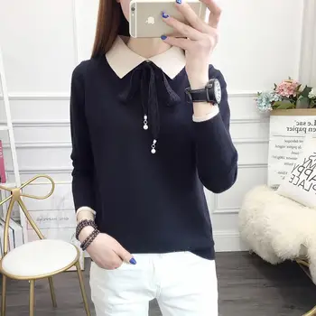 

Spring clothing 2020 new clothing ladies spring and autumn thin section hooded top spring loose Korean short sweater