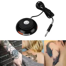 Педаль для татуировки из нержавеющей стали, круглая педаль для татуировки