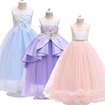 

Kids Dresses For Girls Birthday dress princess dress luxury girl Children Princess Party Pageant Long dresses Vestido 5 -16Y