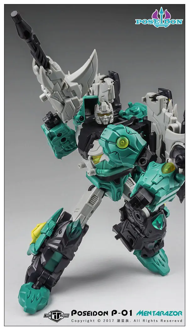 Новая трансформация TFC Poseidon P-01 ментаразор фигурка игрушка повторная печать