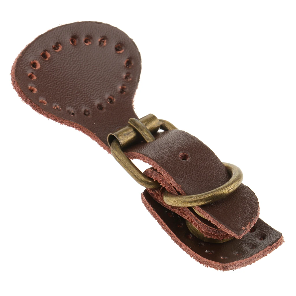 1 Set Leather Buckles Bag Making Fastener Magnetic Snap Sew on DIY Retro Clasp
