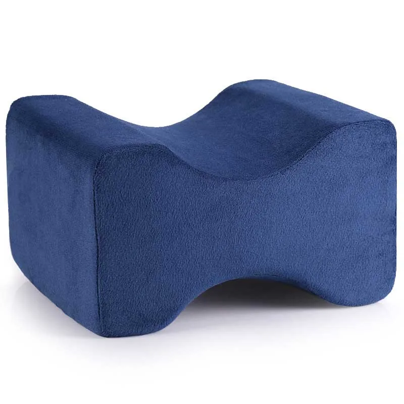 navy blue Memory Foam клиновидная подушка для ног для спящих женщин Массажная подушка - Color: navy blue