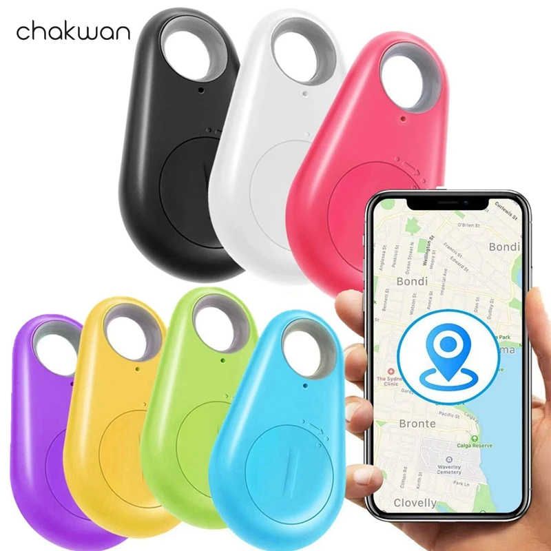 Nuevo  Localizador inteligente con GPS para coche para niños, dispositivo localizador con Sensor de alarma y Antipérdida, con Bluetooth, billetera para mascotas, gatos, motocicletas y equipaje 1gNWbVNGyz8