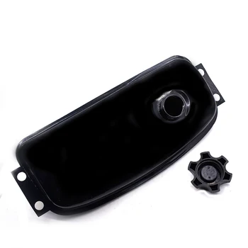 Metal Gas Fuel Tank for 150cc 200cc 250cc Karting Go Kart Buggies W/ Cap Fuel Swtich Kandi Jasscol Massimo