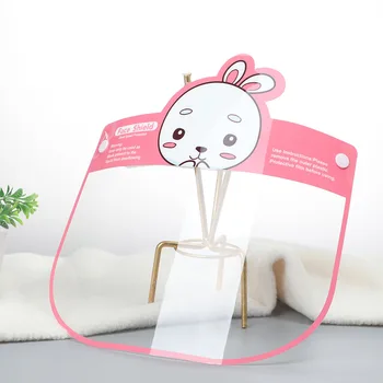 

Anti Droplets Face Sheild Kids Clear Cap Full Cover Girl Boy Protective Hat Transparent Children Safety Mask Face Shields Shild