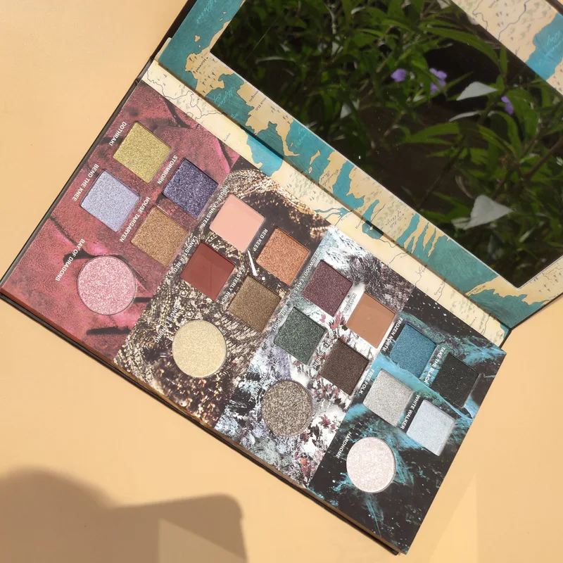 

2019 New Guicami Game of Thrones 20 Colors Shimmer Matte Metallic Eyeshadow Makeup Palette Eye Shadow Nude Cosmetic TSLM1