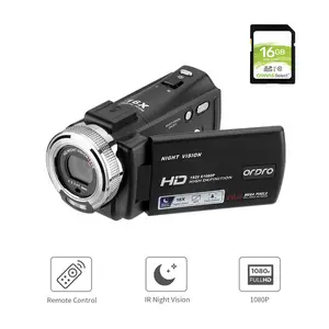 Video Camera HD Digital Camcorder Ordro V12 Infrared Vision Home Use Camara for Youtuber Beginner Vlogging _ - Mobile