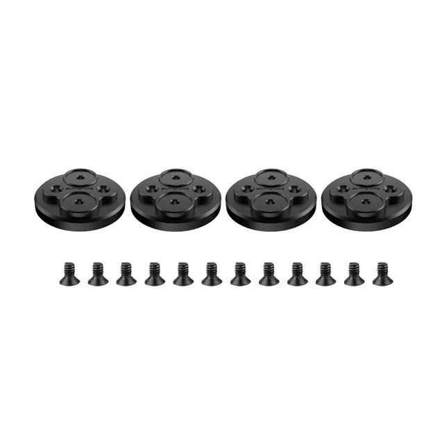 Black Sunnylife DJI Модернизированный мотор покрывает царапинам пропеллеры блокирует защитный алюминиевый сплав крышка двигателя для Mavic Mini - Цвет: Black