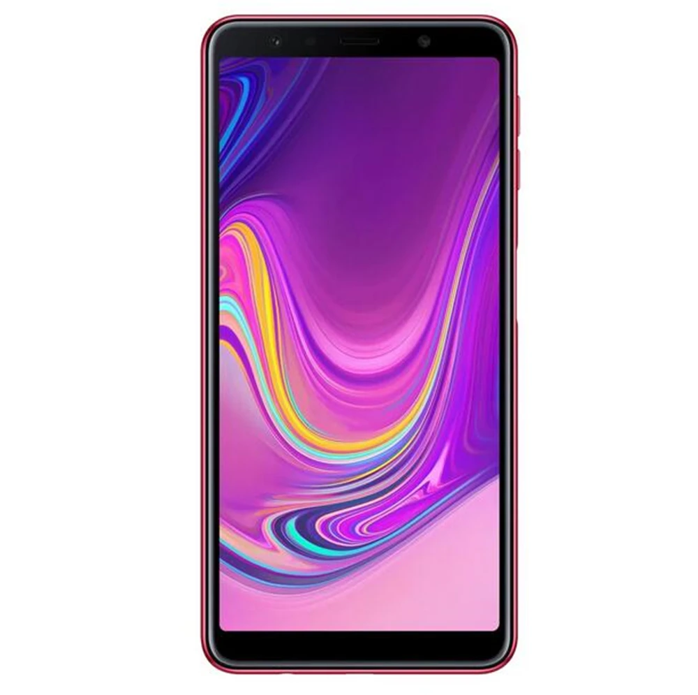 Samsung Galaxy A7() 4G LTE Android мобильный телефон Octa Core 6," Dual SIM 3 задние камеры ram 4 Гб rom 128 ГБ Exynos NFC