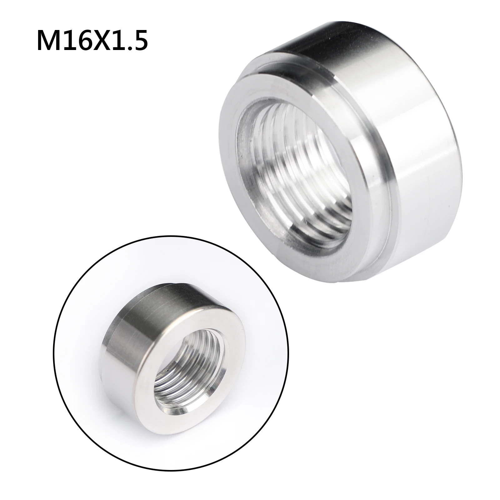 Areyourshop M16X1.5 резьба Женская алюминиевая Сварка на фитинге булочка универсальные