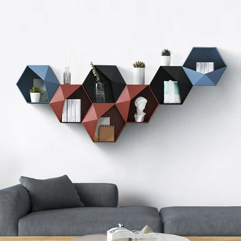 

Storage Holder Shelves Bathroom Racks Wall Mounted Type Container Decorations Rack Wall Display Living Room Kitchen Organizor