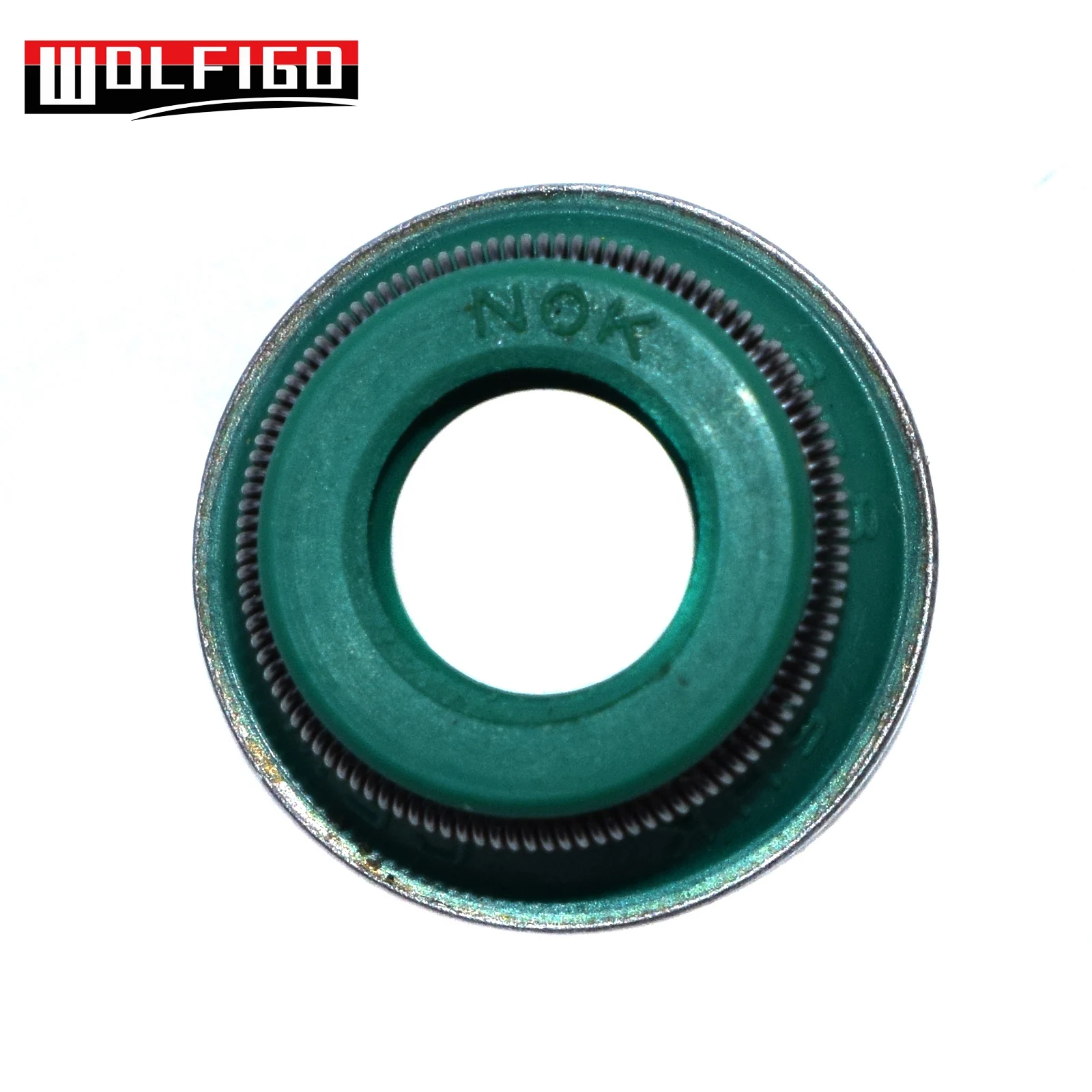 WOLFIGO 1 / 16 / 20 50 pcs 6mm Engine Valve Stem Oil Seals For AUDI A3 A4 A5 A6 036 109 675 A,036109675A,06D109601M New