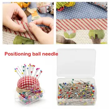 

DIY Sewing Pins Decoration Weddings Patchwork Ornament Crafts 50pcs/Box 32mm Universal DIY Head Pins Corsage