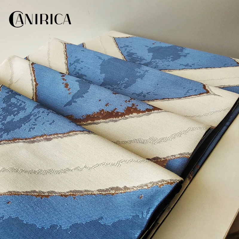CANIRICA настольный бегун синий настольный бегун s современный с кисточкой Camino De Mesa настольный бегун s рождественские украшения для дома