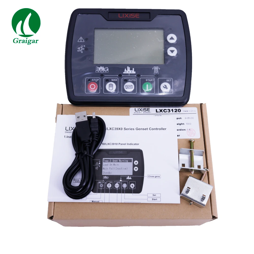  LXC3120 Diesel Auto Generator Controller Speed sensor voltage 1.0 to 24V (rms)