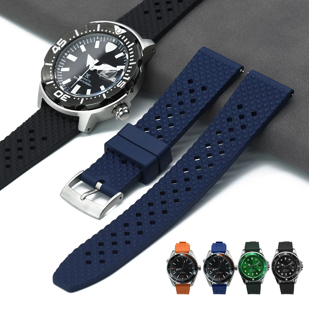 22mm Rubber Watch Strap Quick Release | Samsung Galaxy Gear Rubber Strap -  22mm 20mm - Aliexpress