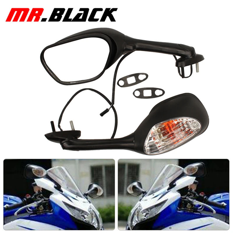 オートバイバックミラーサイドミラーために 鈴木 ために GSXR 600 750