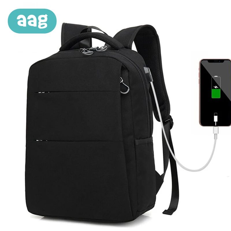 

AAG Mummy Bag Waterproof Daddy Backpack USB Charge Mummy Maternity Nappy Diaper Bags Zipper Mummy Travel Backpack Wash Bags 30