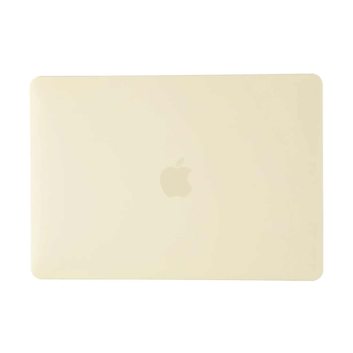 Чехол кремового цвета для MacBook Air Pro retina 11 12 13 15 для mac book 13,3 15,4 дюймов с сенсорной панелью+ крышка клавиатуры - Цвет: CreamYellow
