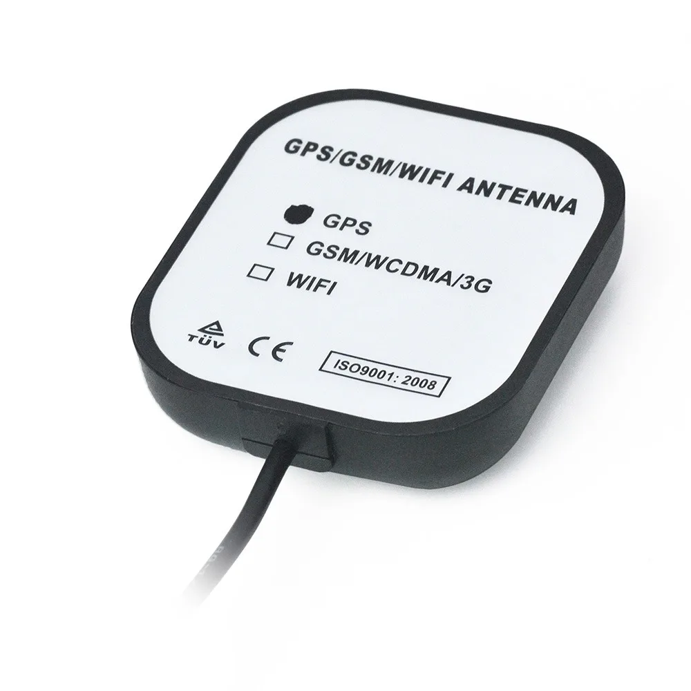 Superbat GPS Active Antenna with SMA Male Connector RG174 3M Cable for GPS Receivers Systems And Mobile Devices