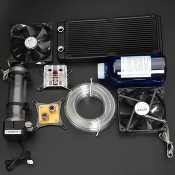

Syscooling pc water cooling kit liquid computer cooler kits for CPU GPU water cooling