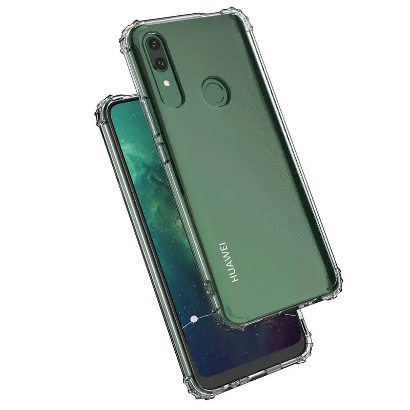 Ударопрочный прозрачный гелевый Чехол из ТПУ для Huawei P Smart Z 2019 Nova 5i Y9 Prime P20 Lite 50