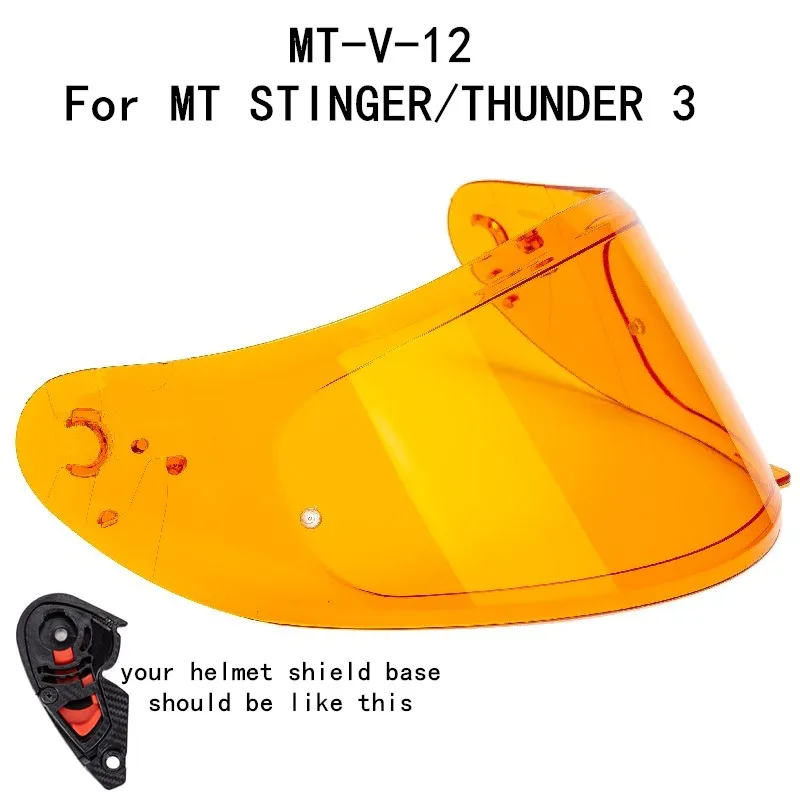 Helmet Shield For Mt Stinger Helmet 