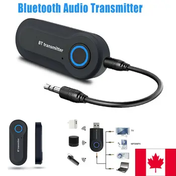 

Bluetooth V4.2 Transmitter Wireless A2DP Audio RCA to 3.5mm Aux USB Adapter Hub