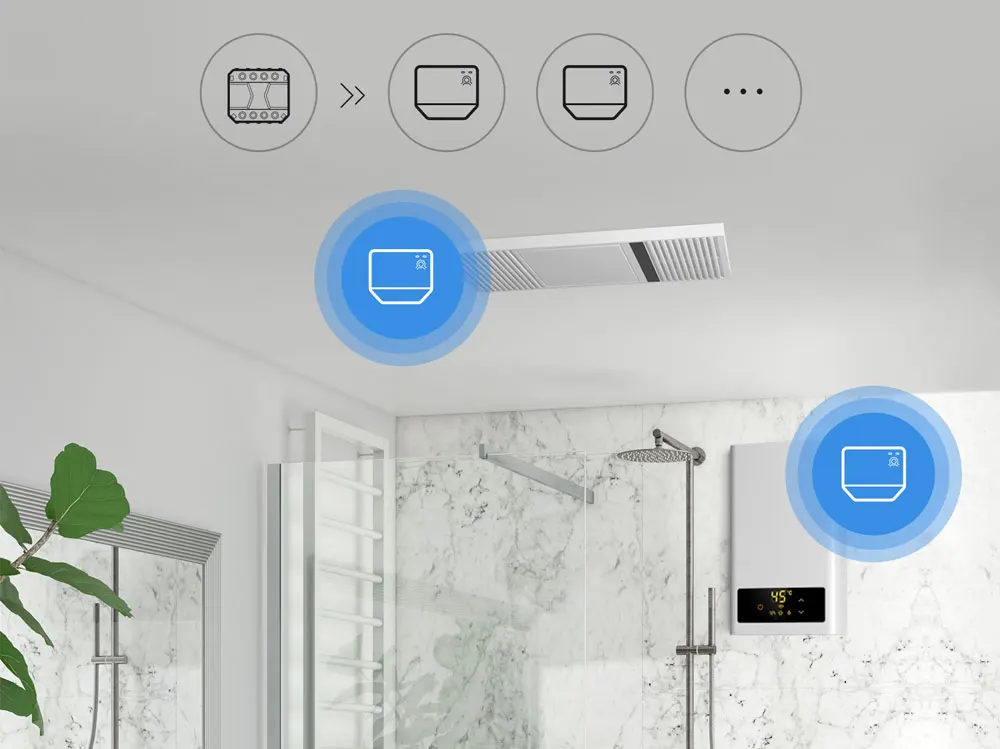 SONOFF MINI R3 16A Wifi Bluetooth Smart Switch mit S MATE Schalter Mate Keine Neutralen Draht Fernbedienung Arbeit für Alexa google hause|Schalter| - AliExpress