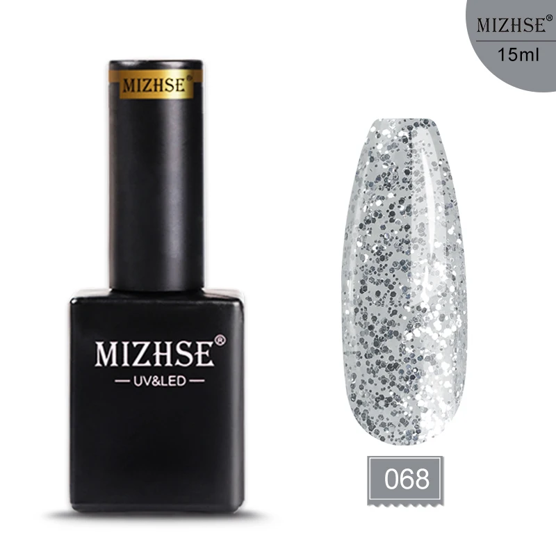 MIZHSE, 18 мл, Гель-лак, УФ-Гель-лак, набор для маникюра, Полупостоянный Гибридный лак для ногтей, искусство, замочить, Цветной Гель-лак для ногтей - Цвет: E068