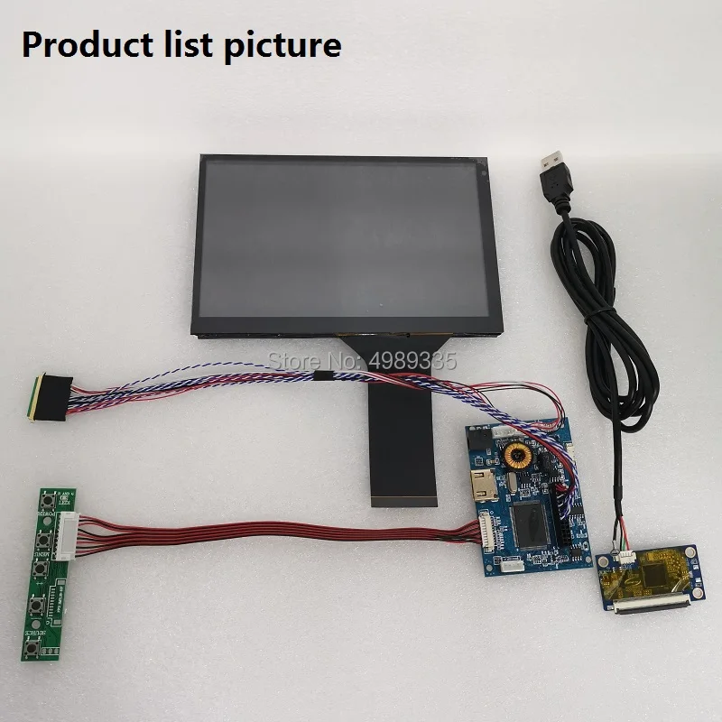7-дюймовый дисплей сенсорный модуль Комплект HDMI 1280X800IPS Raspberry Pi Android windows7 8 10 Универсальный