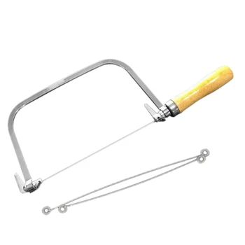 

Stainless Steel Soap Loaf Cutter Wax Slice Making Wire String Cutting Balde DIY Soap Cutter Saw Making Tools New