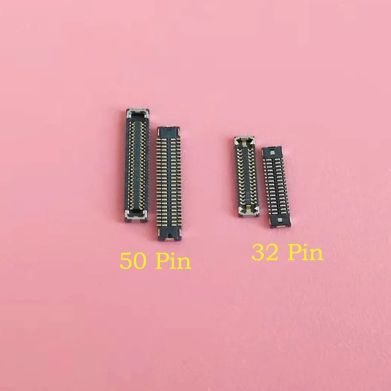 2-10pcs USB Charging Port FPC connector For Huawei P30 Pro P30Pro charger Logic on motherboard mainboard flex cable 50pin 32pin