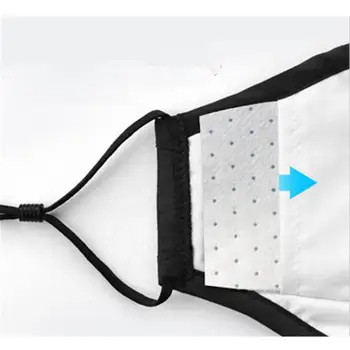 

10/20 Pcs/Set 3 Layers PM2.5 Masks Filter paper Replaceable Filters Anti Fog Mist Mouth-muffle Dustproof against influenza virus