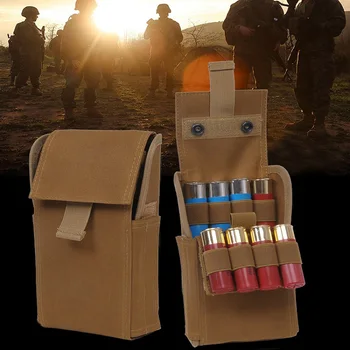 

12G Tactical Bullet Bag Multi-function Folding Bullet Carrier Bag CS Field Portable Outdoor Bullet Bag Hunting Accessories